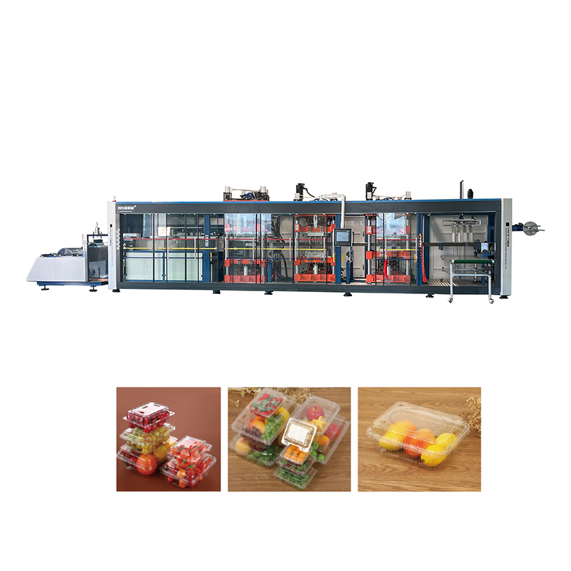 HYX 7185-4 Full-Automatic 4 stanice Thermoformming stroj